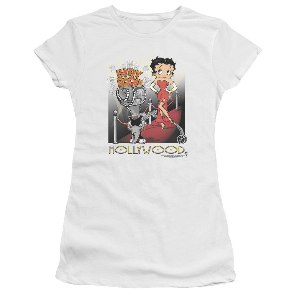 Betty Boop Hollywood Licensed Women's T-Shirt Juniors LG
