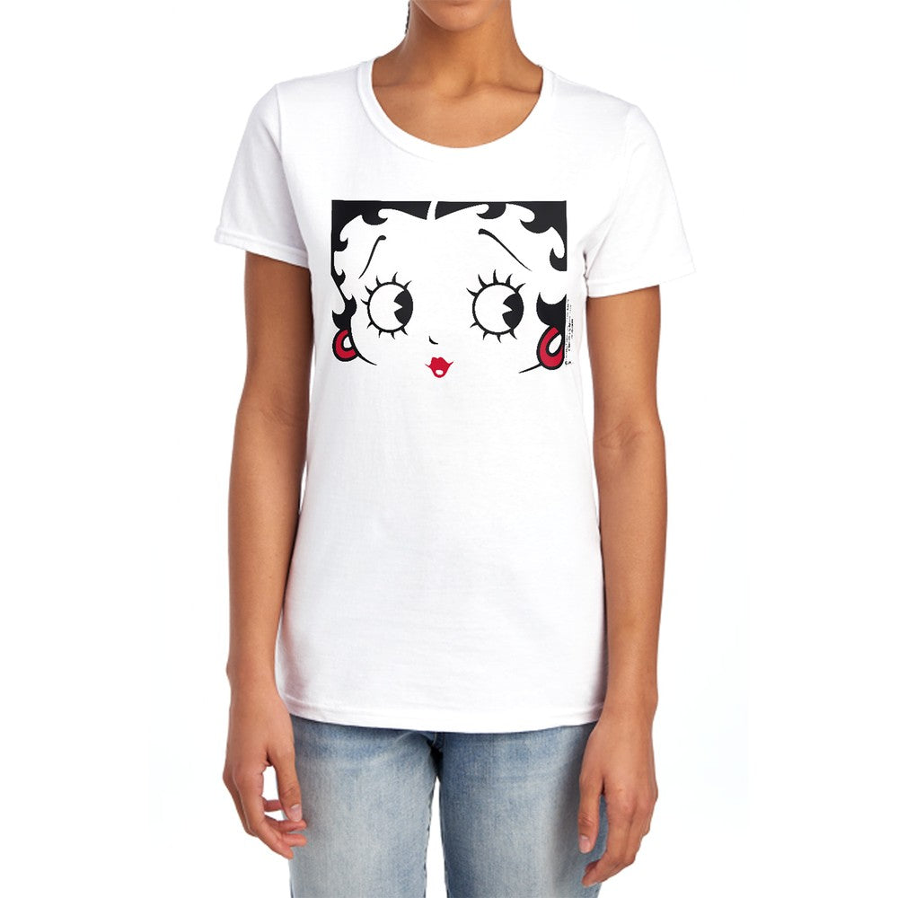Betty Boop Close Up Licensed Women's T-Shirt Regular Fit SM-2X