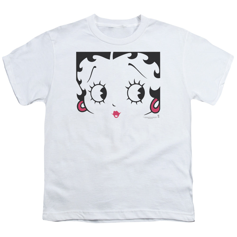 Betty Boop Close Up Licensed Kid's T-Shirt (Ages 4-7) XS-XL