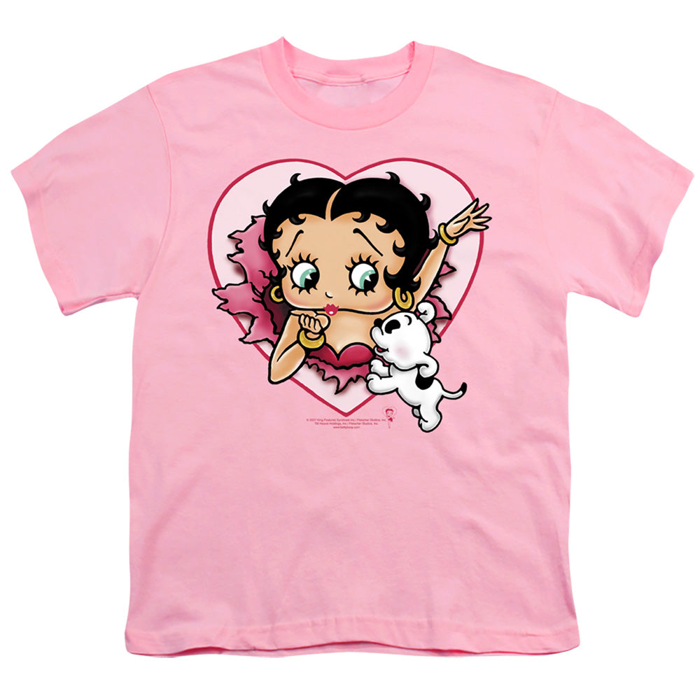 Betty Boop I Love Betty Licensed Kid's T-Shirt (Ages 4-7) XS-XL