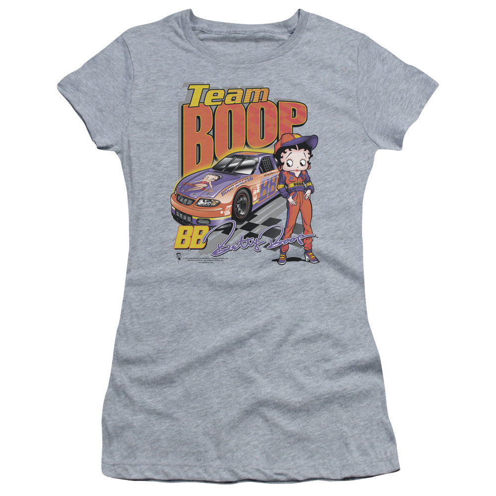 Betty Boop Team Boop Licensed Women's T-Shirt Juniors SM-MD