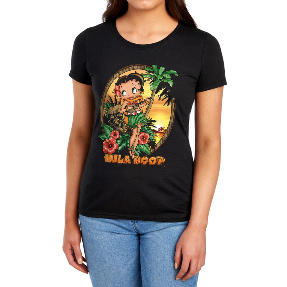 Betty Boop Hula Boop Ii Licensed Women's T-Shirt Regular Fit SM-2X