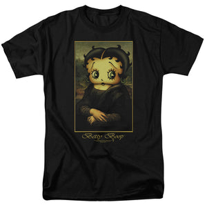 AN OFFCIALLY LICENSED BETTY BOOP BOOPALISA MEN'S REGULAR FIT T-SHIRT BLACK