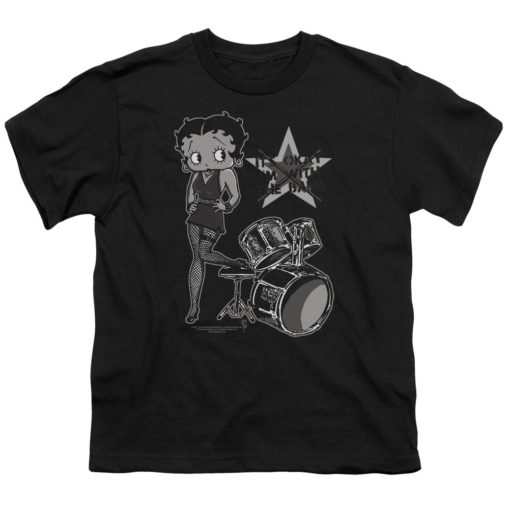 Betty Boop With The Band Licensed Kid's T-Shirt (Ages 4-7) SM-XL