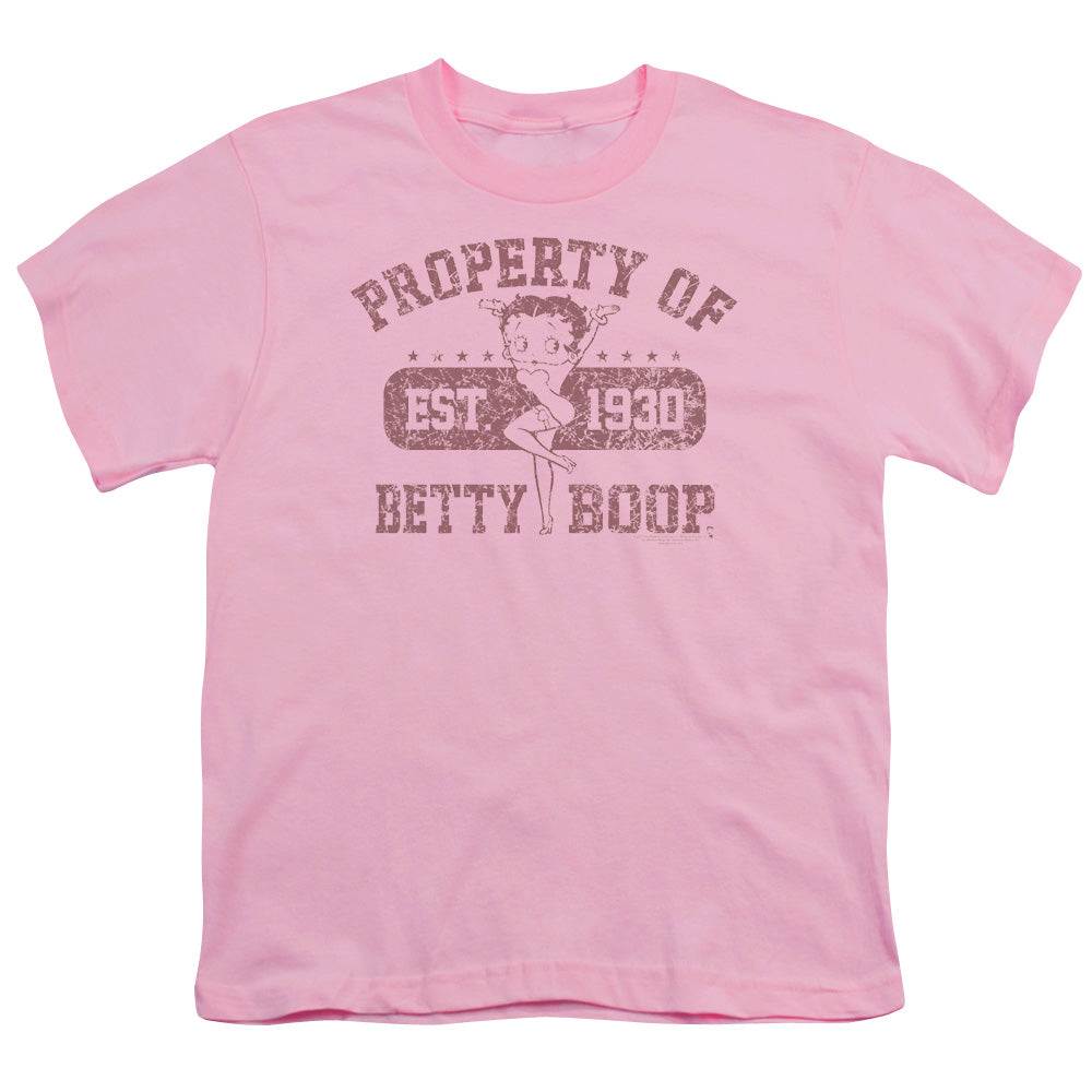 Betty Boop Property Of Betty Boop Licensed Kid's T-Shirt (Ages 4-7) SM-XL