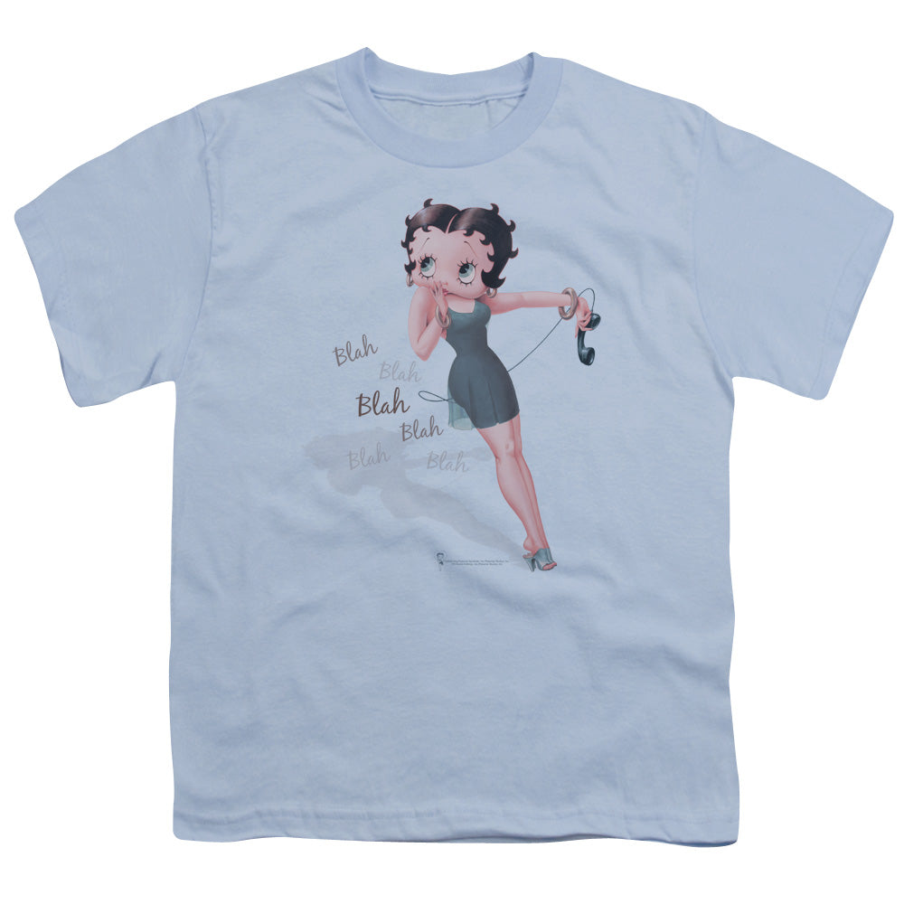 Betty Boop Blah Blah Blah Licensed Kid's T-Shirt (Ages 4-7) SM-XL