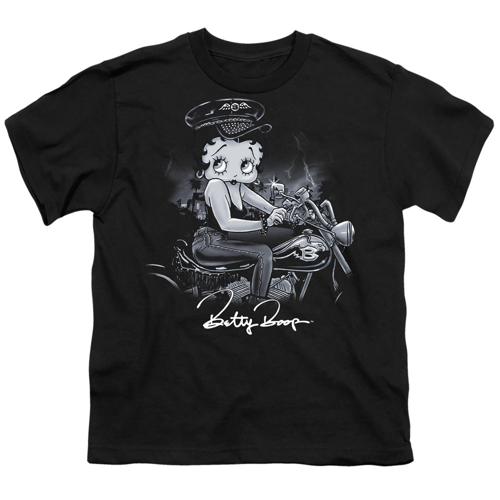 Betty Boop Storm Rider Licensed Kid's T-Shirt (Ages 4-7) SM-XL