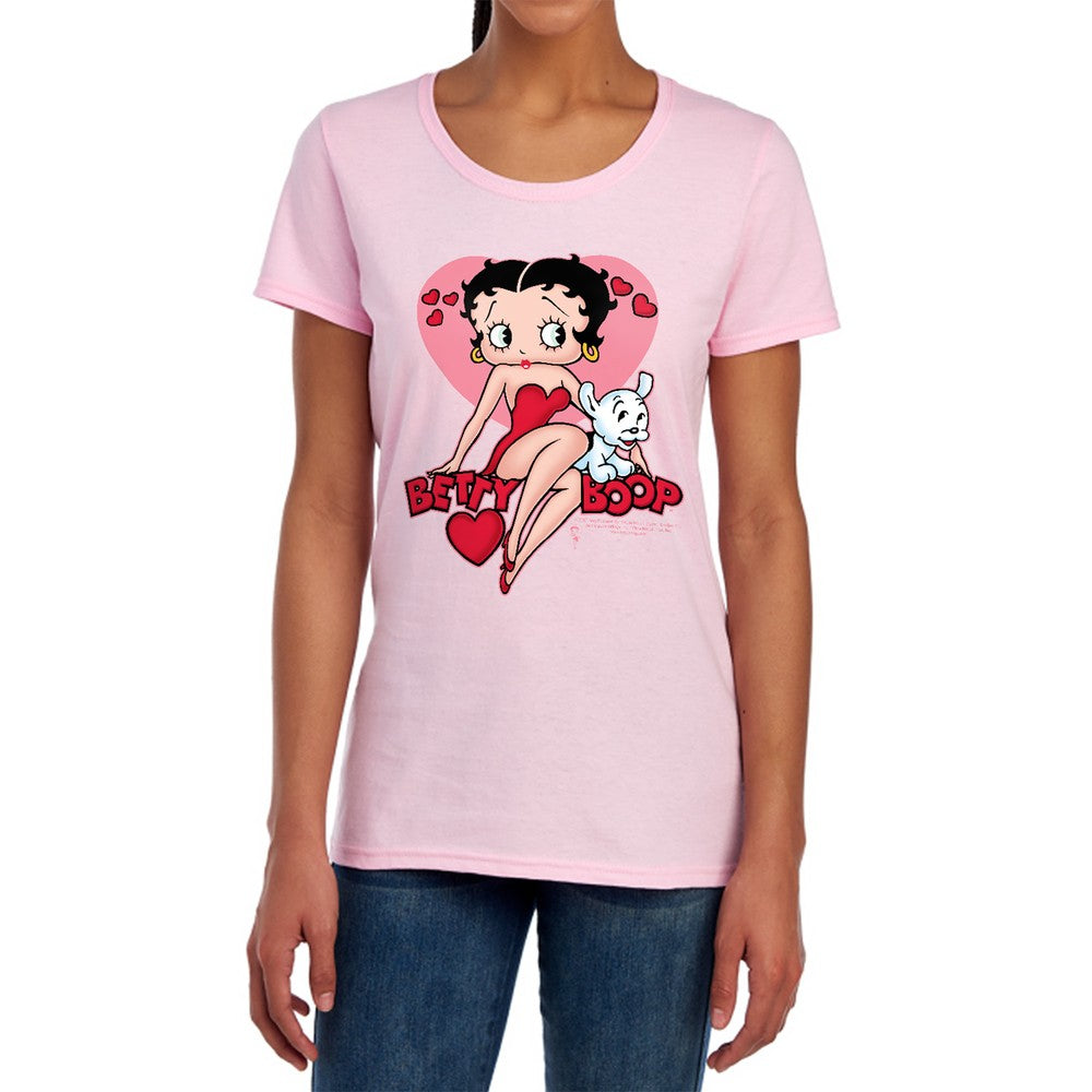 Betty Boop Sweetheart Licensed Women's T-Shirt Regular Fit SM-2X