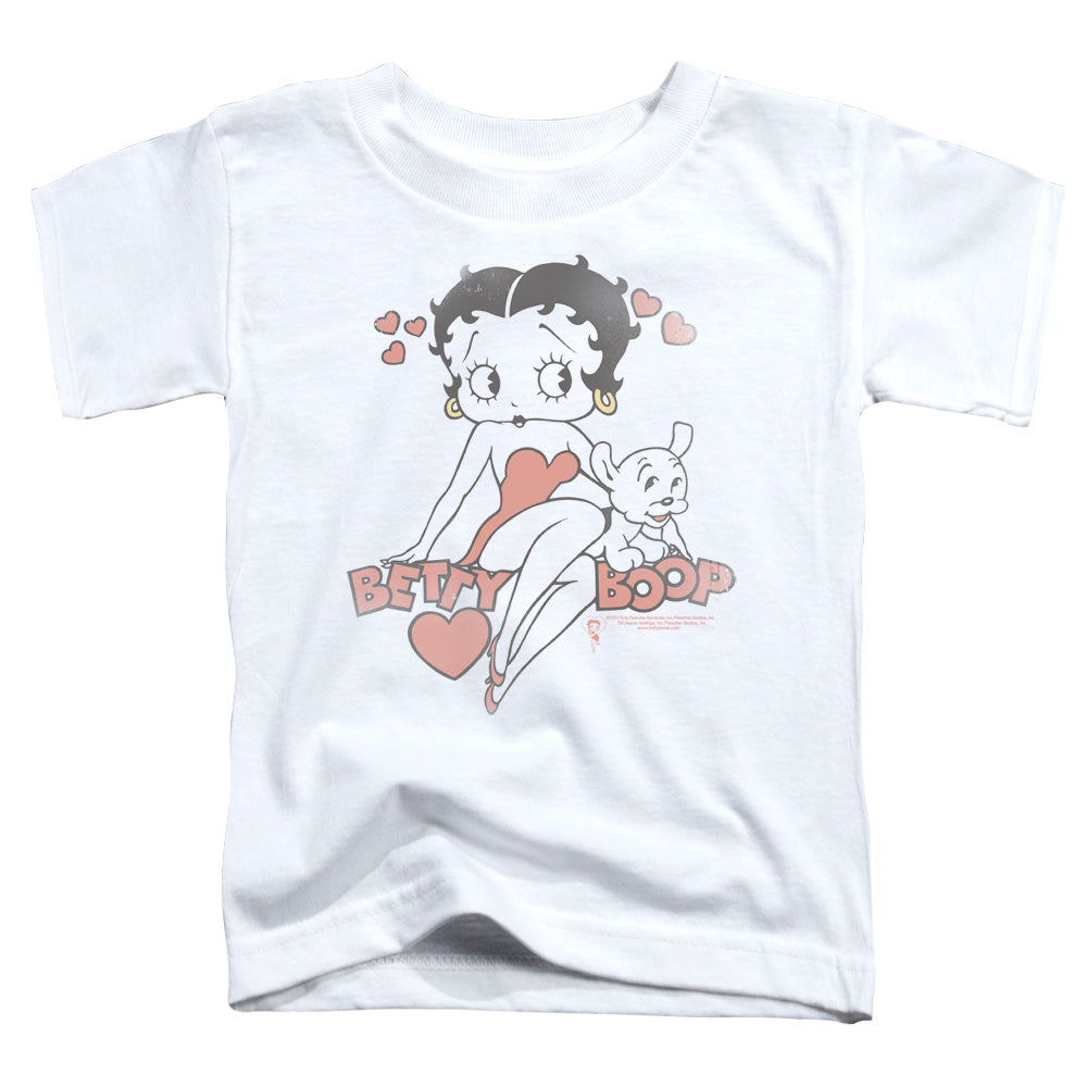 Betty Boop Classic With Pup Licensed Toddler T-Shirt LG
