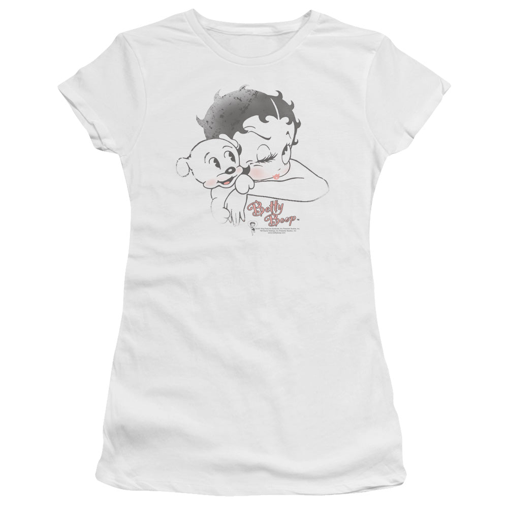 Betty Boop Vintage Wink Licensed Women's T-Shirt Juniors LG