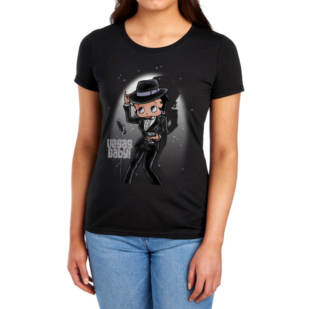 Betty Boop Vegas Baby Licensed Women's T-Shirt Regular Fit LG