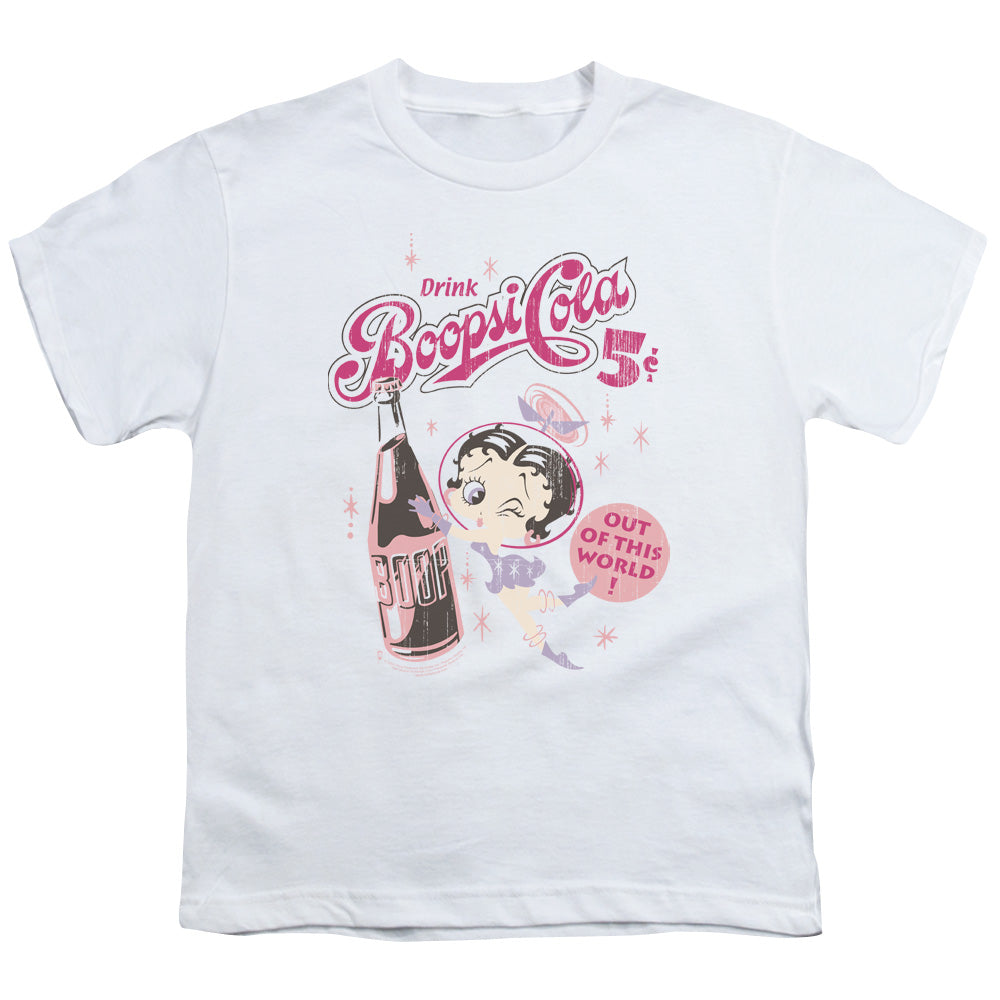 Betty Boop Boopsi Cola Licensed Kid's T-Shirt (Ages 4-7) SM-XL