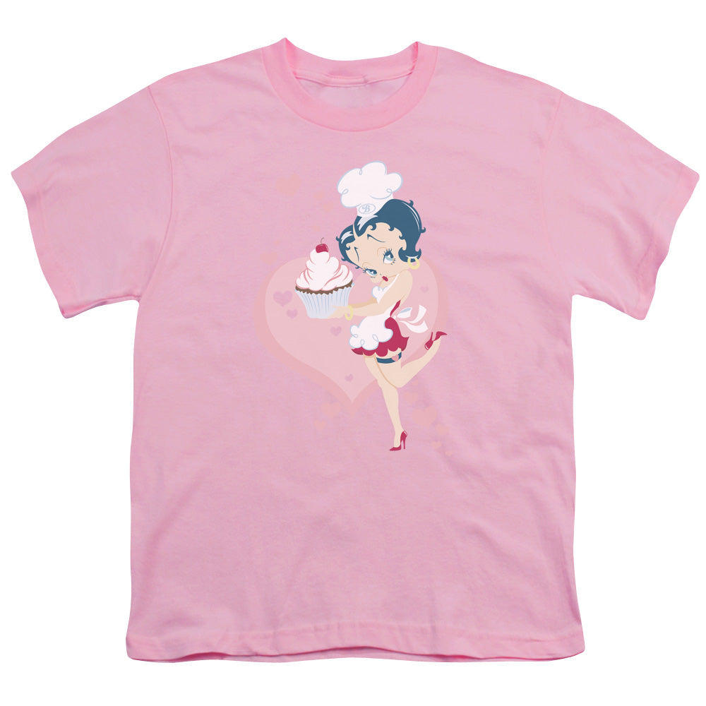 Betty Boop Cupcake Licensed Kid's T-Shirt (Ages 4-7) SM-XL