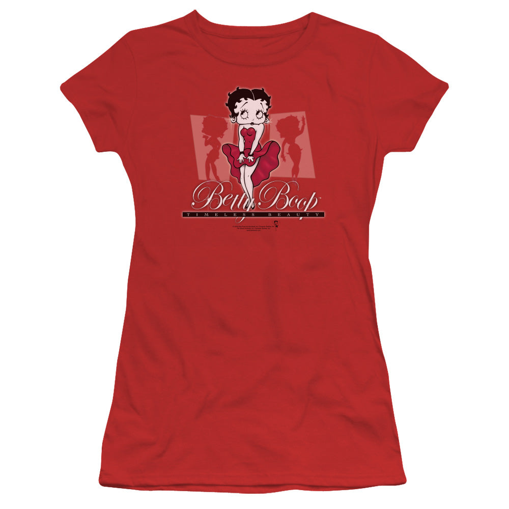 Betty Boop Timeless Beauty Licensed Women's T-Shirt Juniors SM