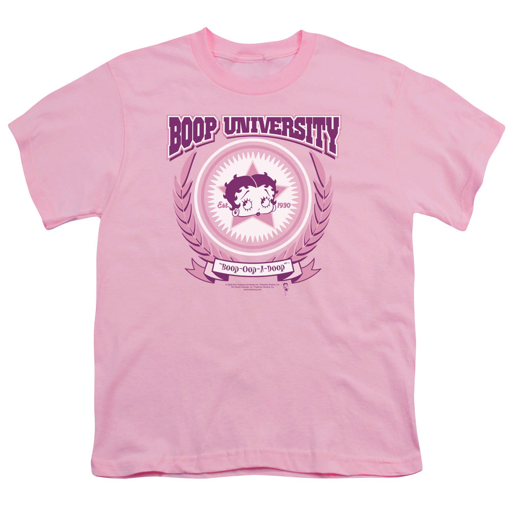 Betty Boop Boop University Licensed Kid's T-Shirt (Ages 4-7) SM-XL