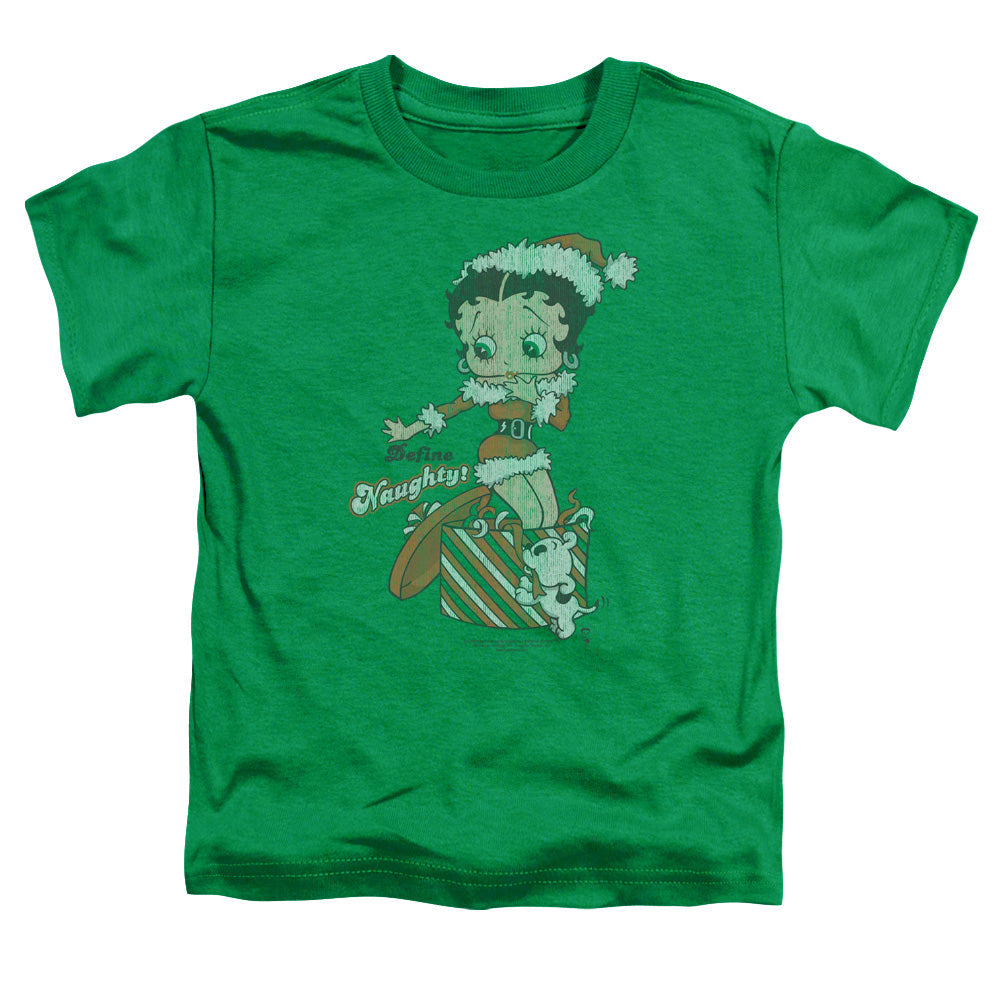 Betty Boop Define Naughty Licensed Toddler T-Shirt LG