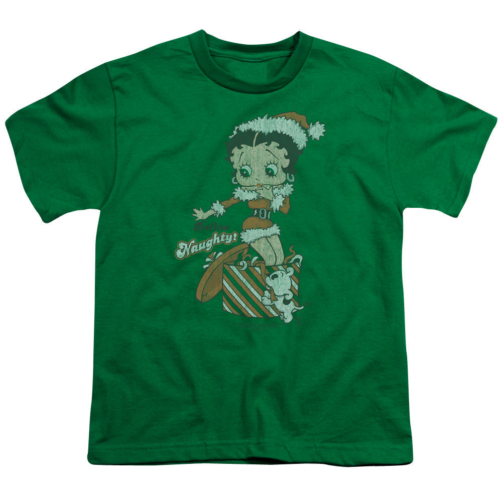 Betty Boop Define Naughty Licensed Kid's T-Shirt (Ages 4-7) SM
