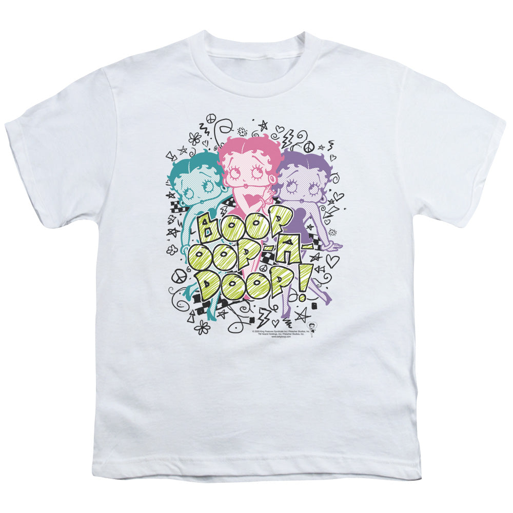 Betty Boop Sketch Licensed Kid's T-Shirt (Ages 4-7) SM