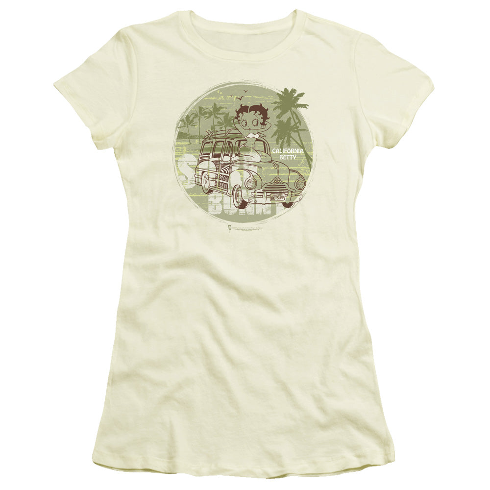 Betty Boop California Licensed Women's T-Shirt Juniors LG
