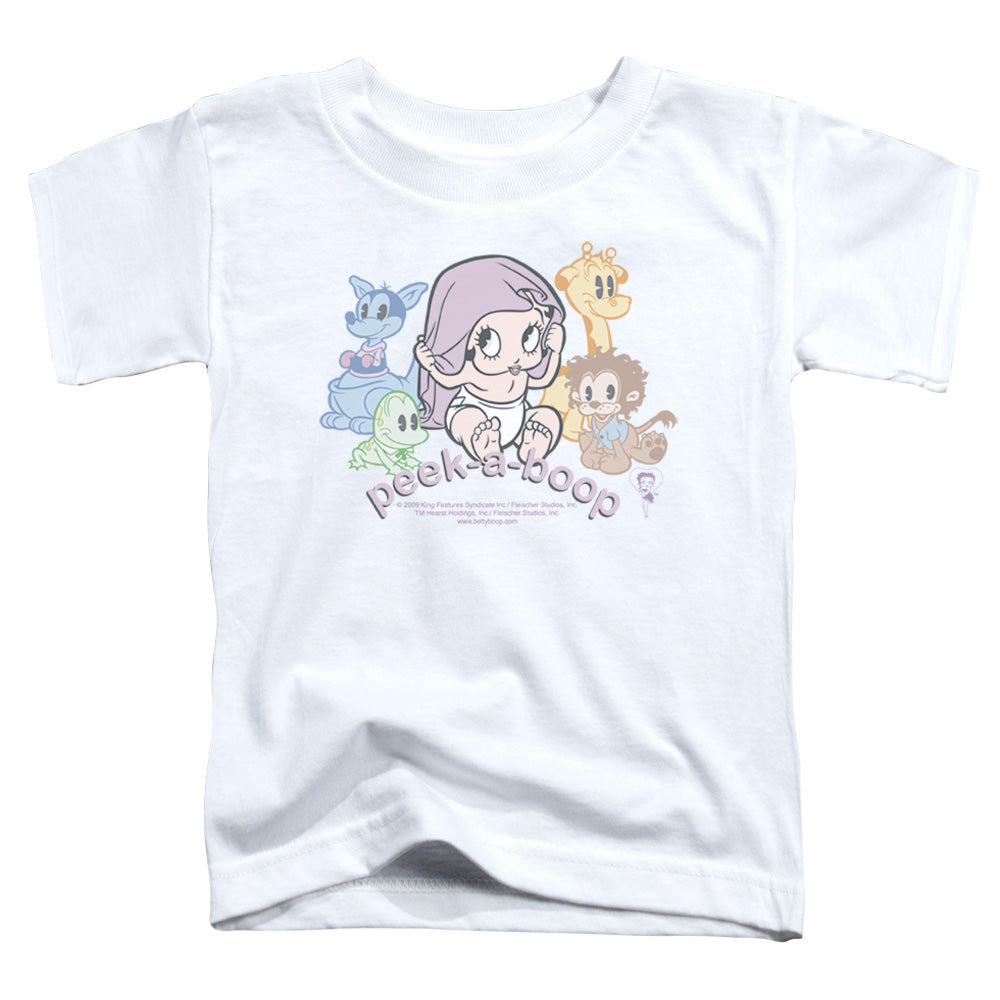 Betty Boop Peek A Boo Licensed Toddler T-Shirt LG-MD (