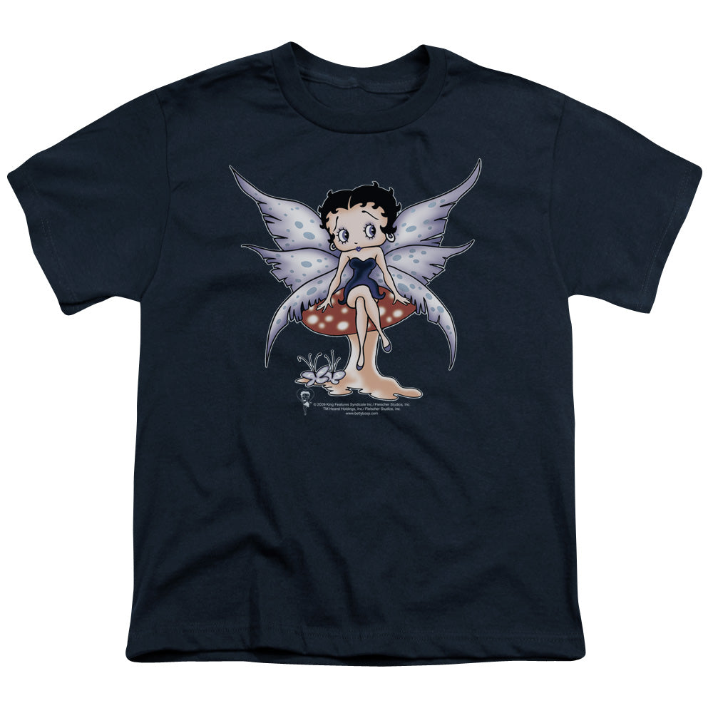 Betty Boop Mushroom Fairy Licensed Kid's T-Shirt (Ages 4-7) XS-LG
