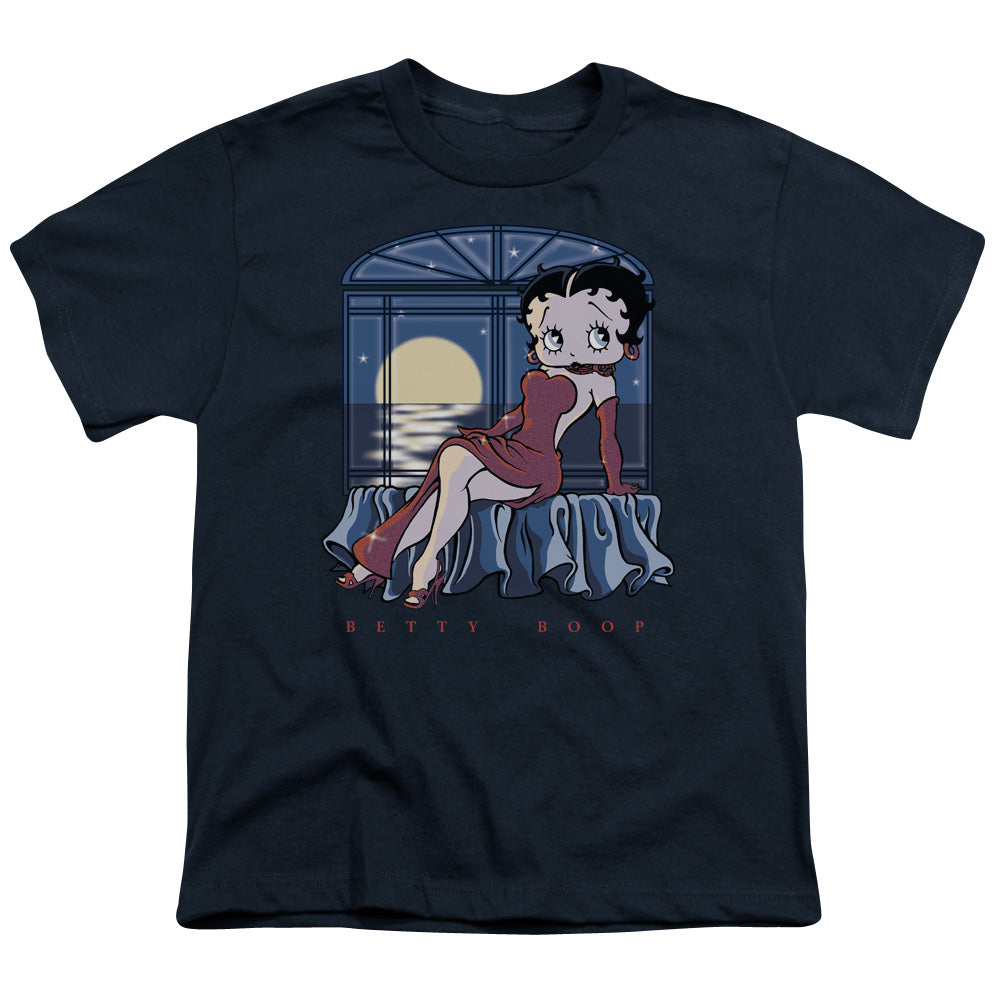 Betty Boop Moonlight Licensed Kid's T-Shirt (Ages 4-7) SM-XL