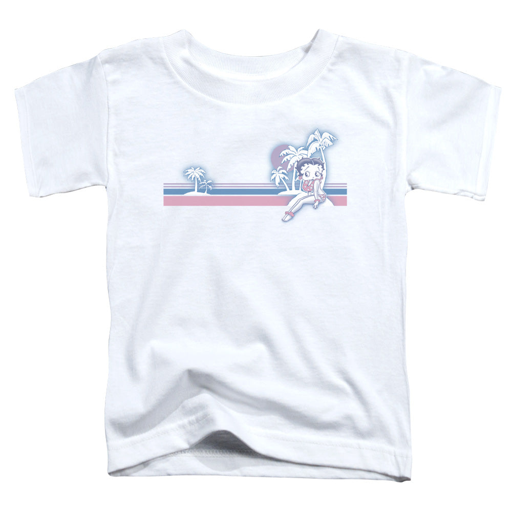 Betty Boop Reto Surf Band Licensed Toddler T-Shirt LG