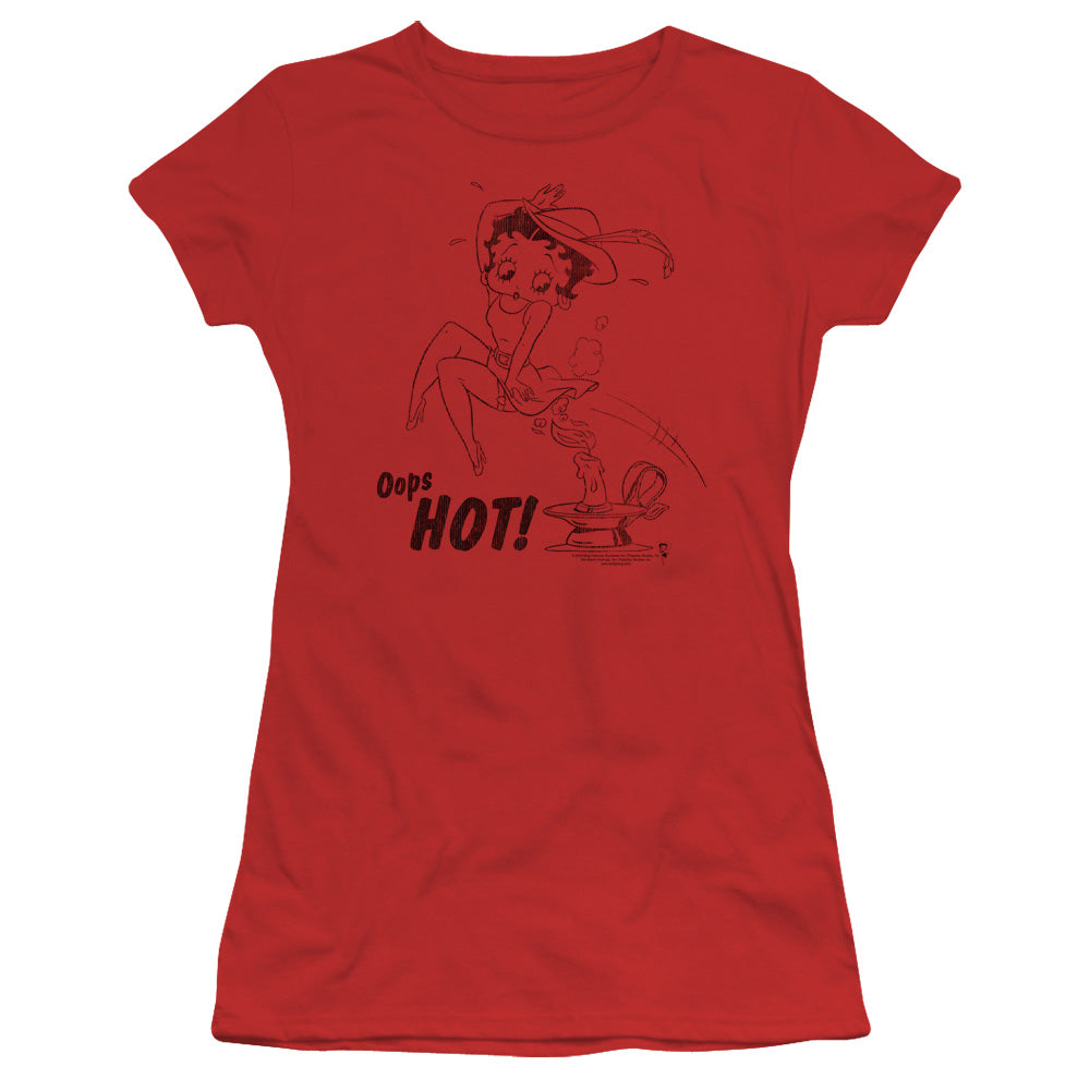 Betty Boop Nimble Betty Licensed Women's T-Shirt Juniors SM
