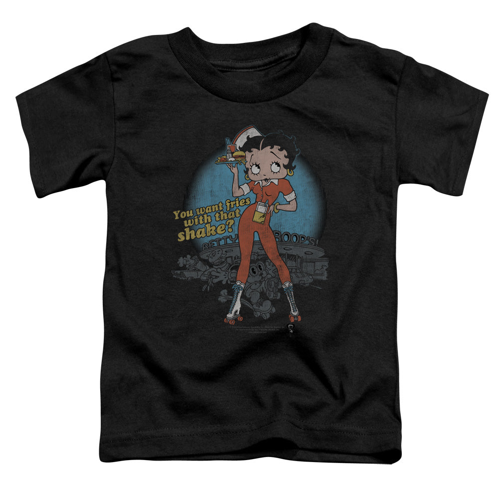 Betty Boop Fries With That Licensed Toddler T-Shirt LG