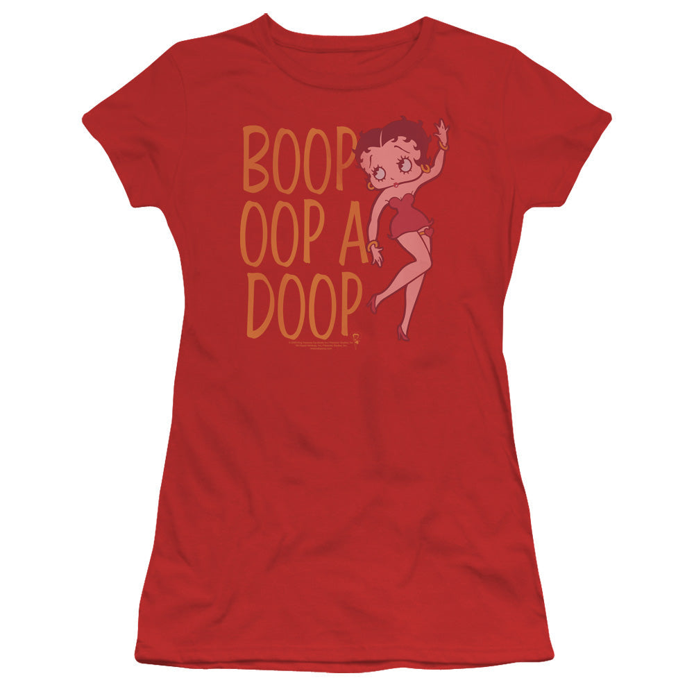 Betty Boop Classic Oop Licensed Women's T-Shirt Juniors SM