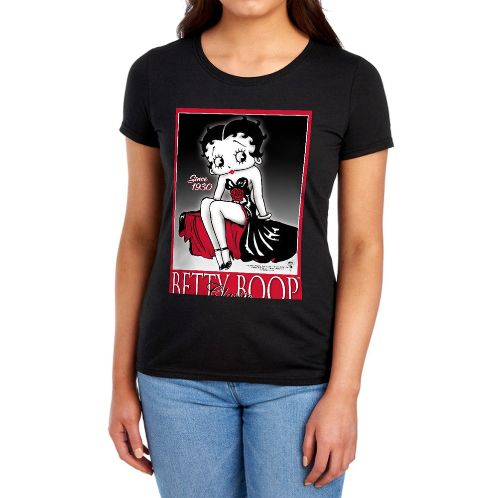 Betty Boop Classic Licensed Women's T-Shirt Regular Fit SM-XL