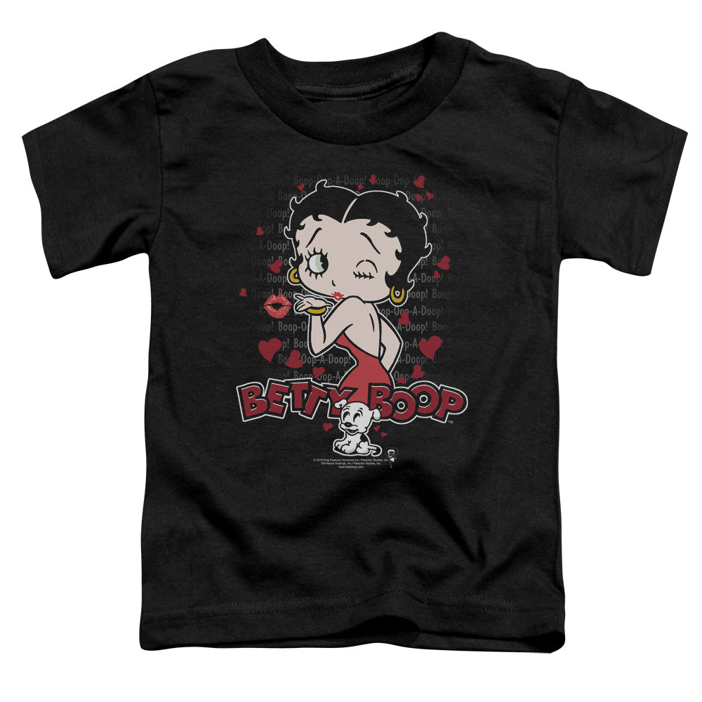 Betty Boop Classic Kiss Licensed Toddler T-Shirt MD (-LG