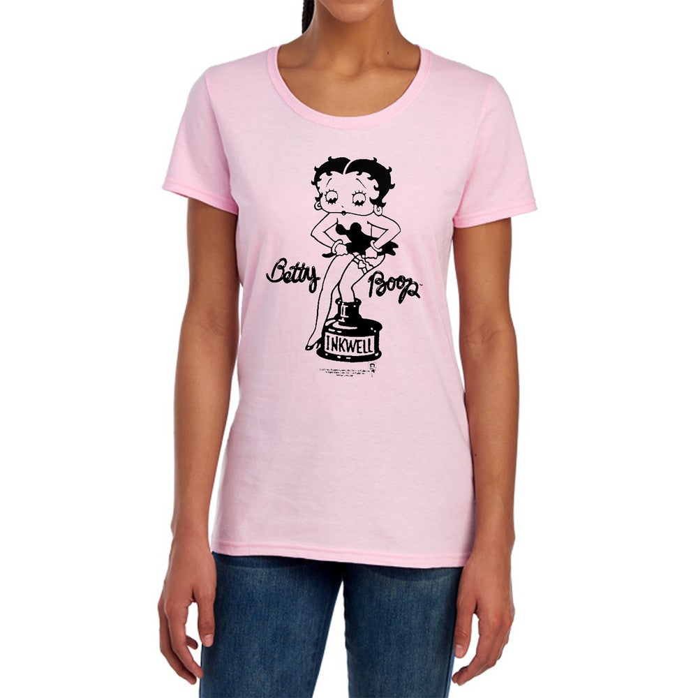 Betty Boop Inkwell Licensed Women's T-Shirt Regular Fit SM-LG