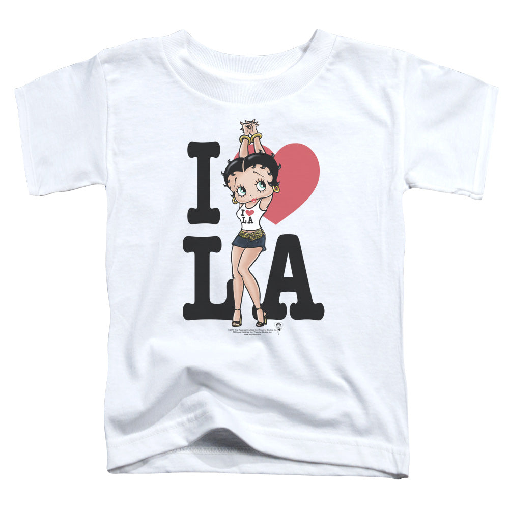 Betty Boop I Heart La Licensed Toddler T-Shirt LG