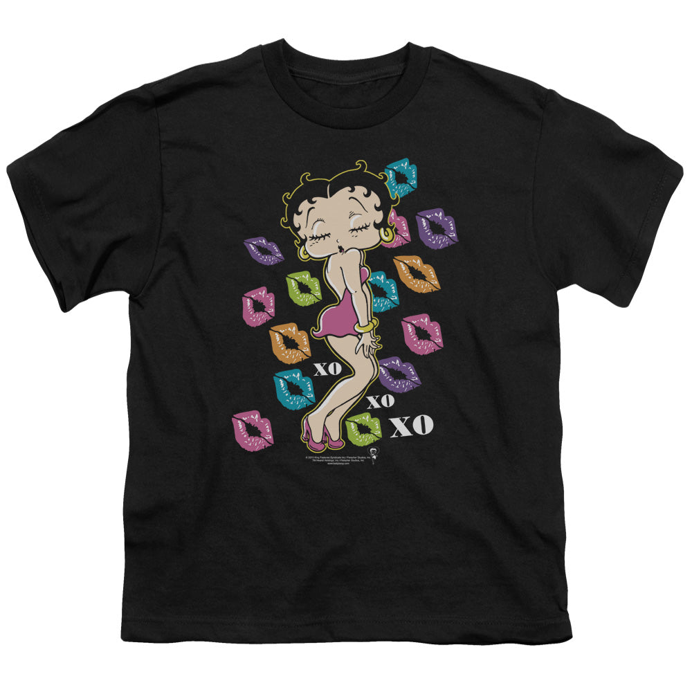 Betty Boop Tripple Xo Licensed Kid's T-Shirt (Ages 4-7) SM-LG