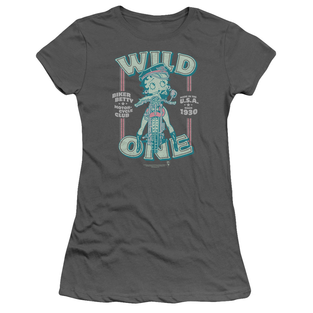 Betty Boop Wild One Licensed Women's T-Shirt Juniors SM