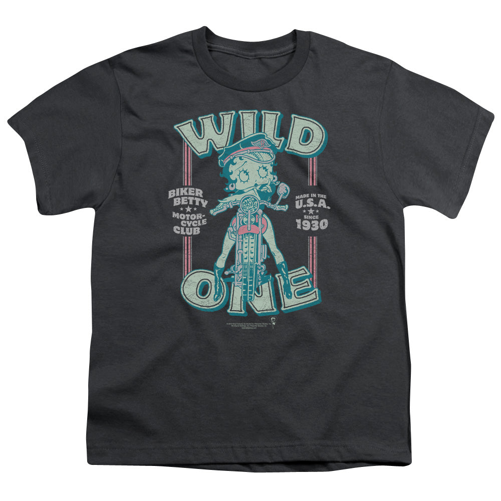 Betty Boop Wild One Licensed Kid's T-Shirt (Ages 4-7) SM-MD