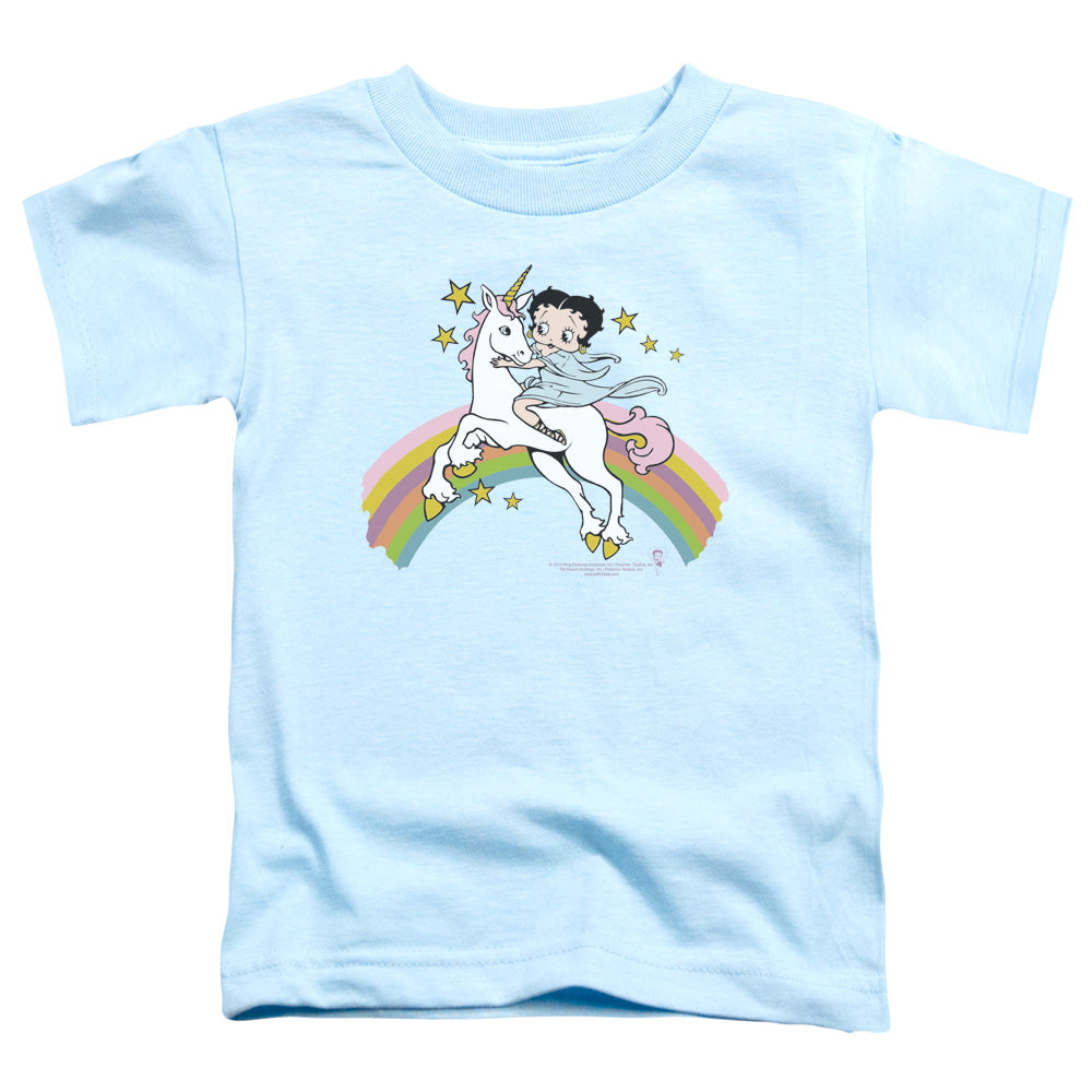Betty Boop Unicorn & Rainbows Licensed Toddler T-Shirt LG