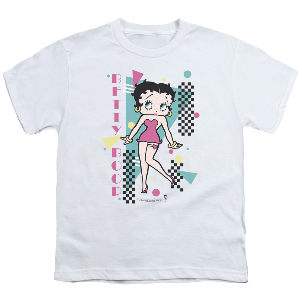 Betty Boop Booping 80S Style Licensed Kid's T-Shirt (Ages 4-7) SM