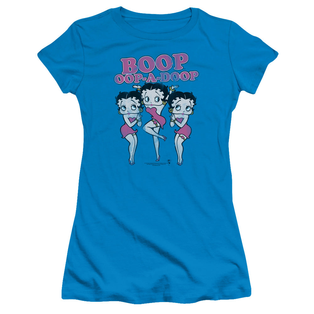 Betty Boop The Boops Have It Licensed Women's T-Shirt Juniors SM-XL