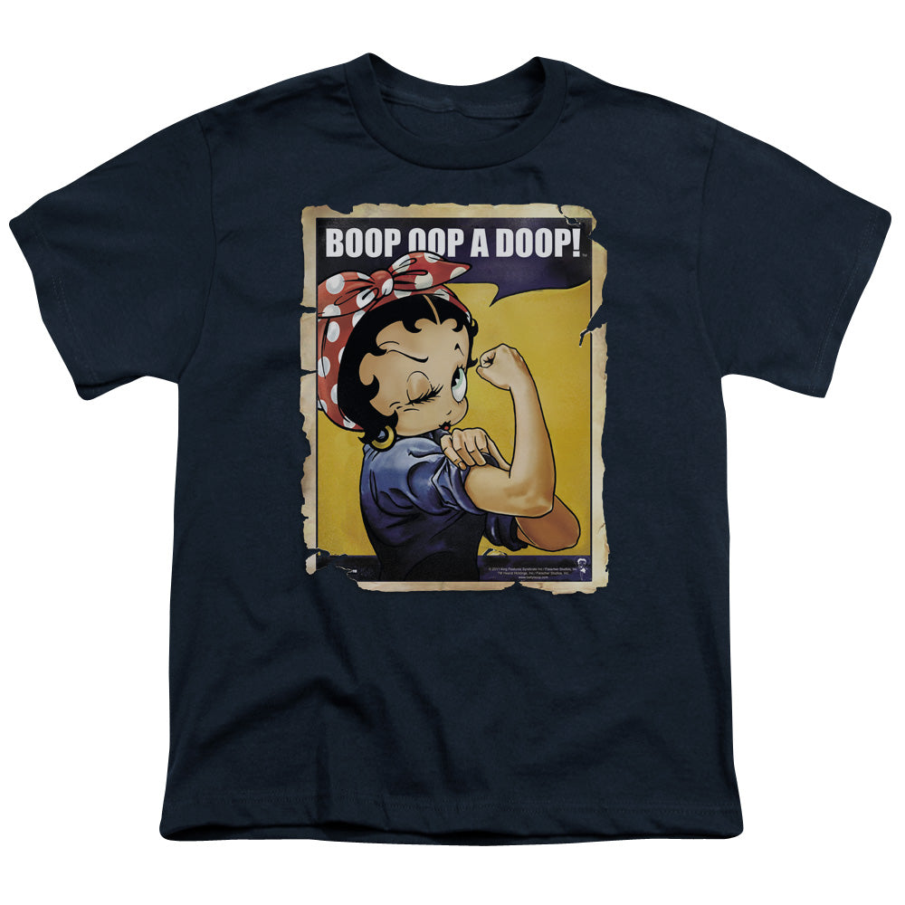 Betty Boop Power Licensed Kid's T-Shirt (Ages 4-7) XS-XL