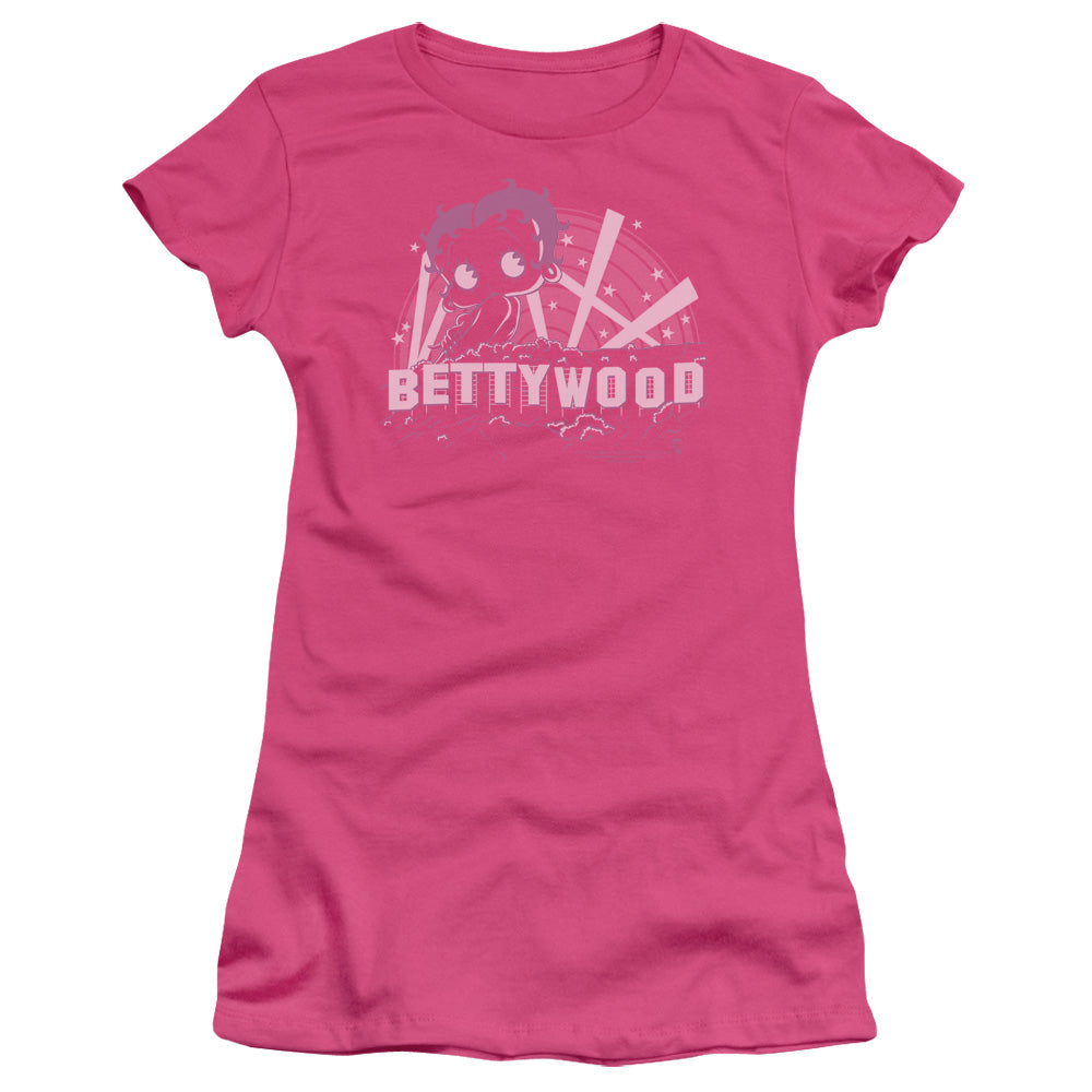 Betty Boop Bettywood Licensed Women's T-Shirt Juniors MD-LG