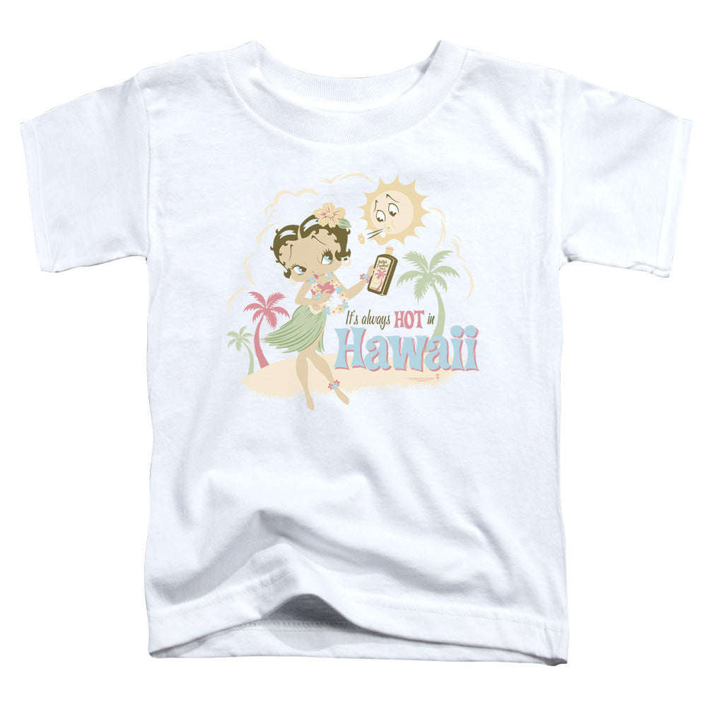 Betty Boop Hot In Hawaii Licensed Toddler T-Shirt LG