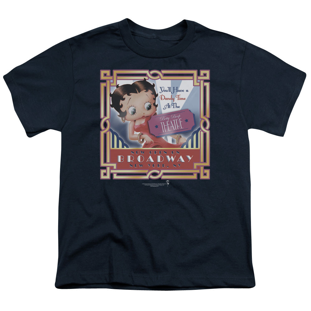 Betty Boop On Broadway Licensed Kid's T-Shirt (Ages 4-7) XS-XL