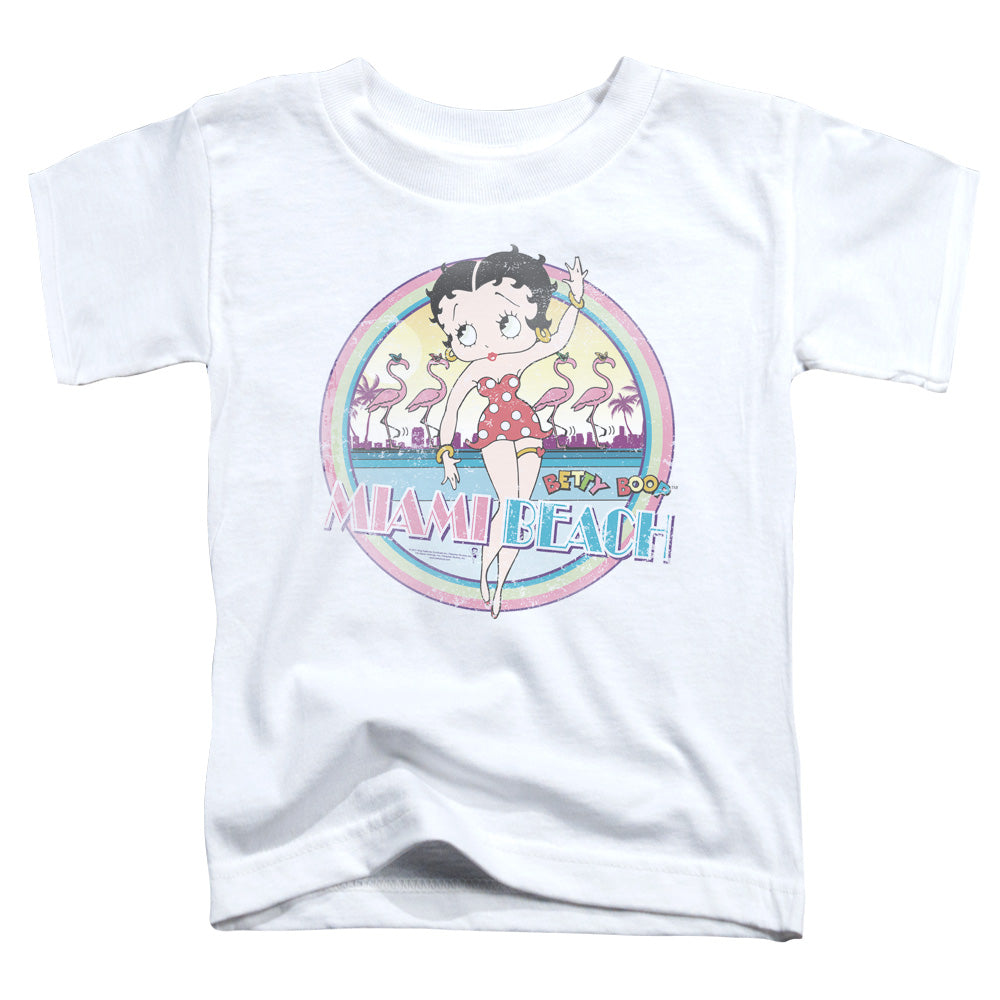 Betty Boop Miami Beach Licensed Toddler T-Shirt LG