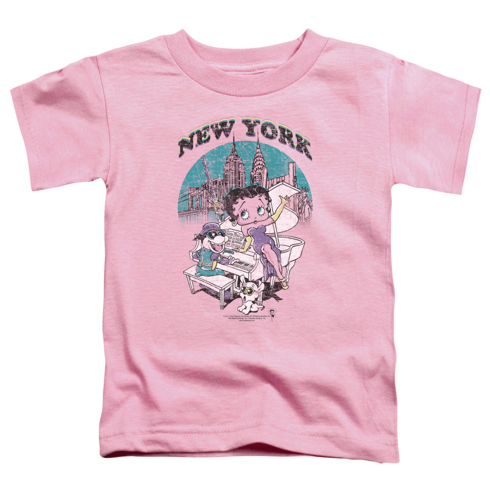 Betty Boop Singing In Ny Licensed Toddler T-Shirt LG