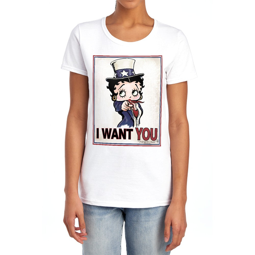 Betty Boop Auntie Boop Licensed Women's T-Shirt Regular Fit SM-XL