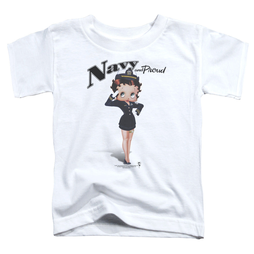 Betty Boop Navy Boop Licensed Toddler T-Shirt LG
