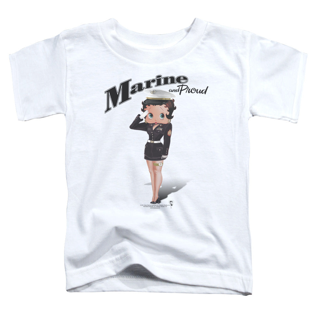 Betty Boop Marine Boop Licensed Toddler T-Shirt LG