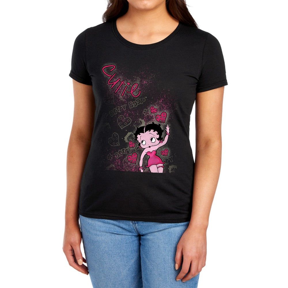 Betty Boop Cutie Licensed Women's T-Shirt Regular Fit SM-XL